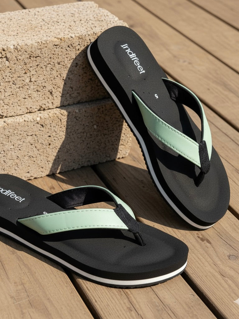 Green Orthopedic Slippers with extra cushion