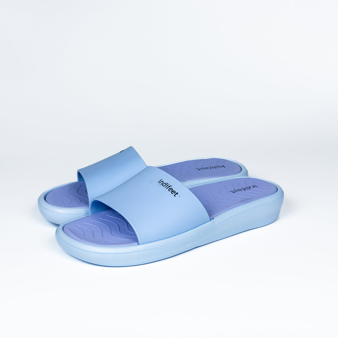 Blue Rubber Sliders