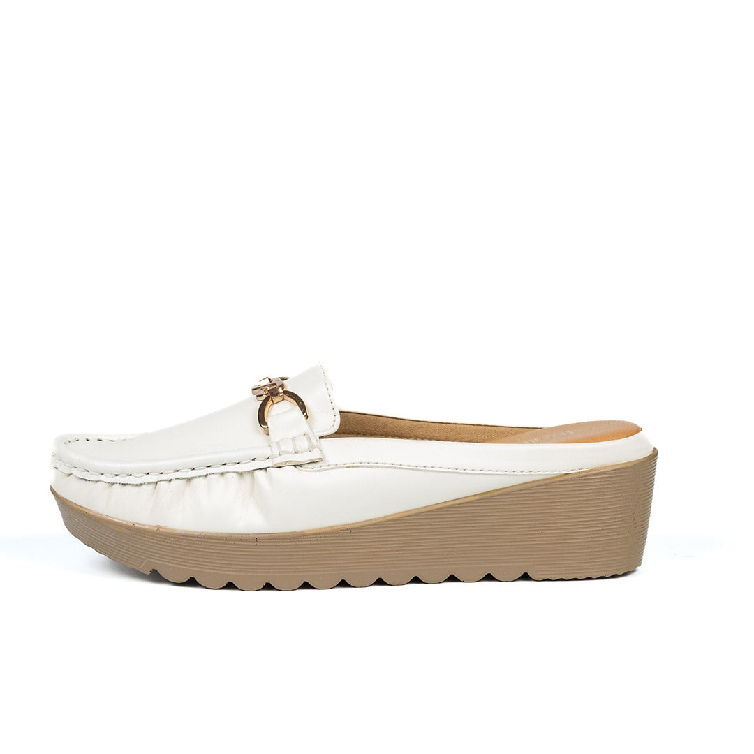 White Vegan Ballerina Shoes