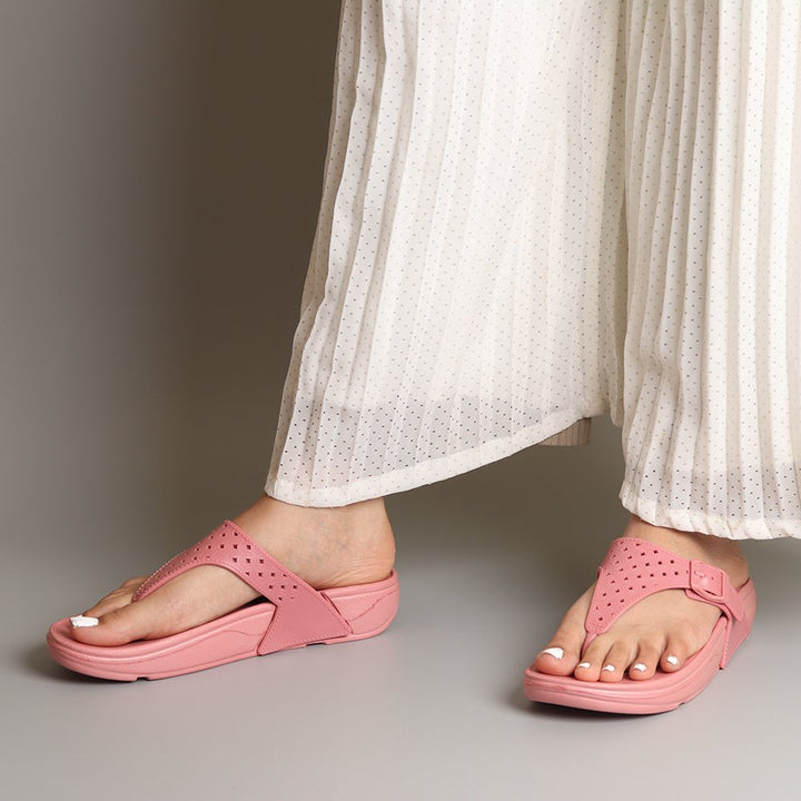 Peach Thong Flip-Flop