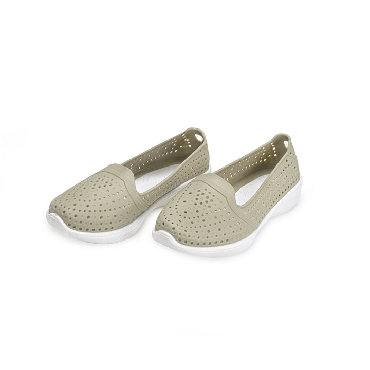 Light Beige Ballet Flats