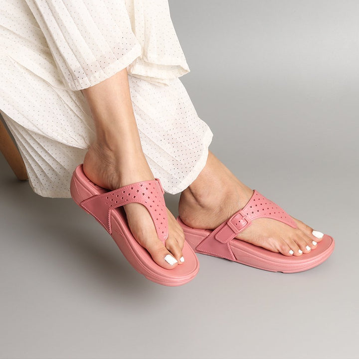 Peach Thong Flip-Flop