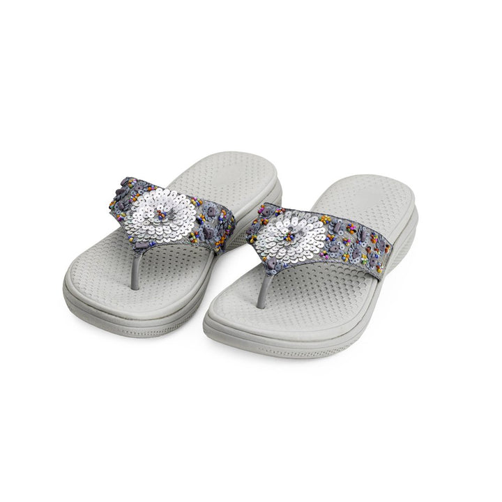 Sequence Blue Comfortable Slippers