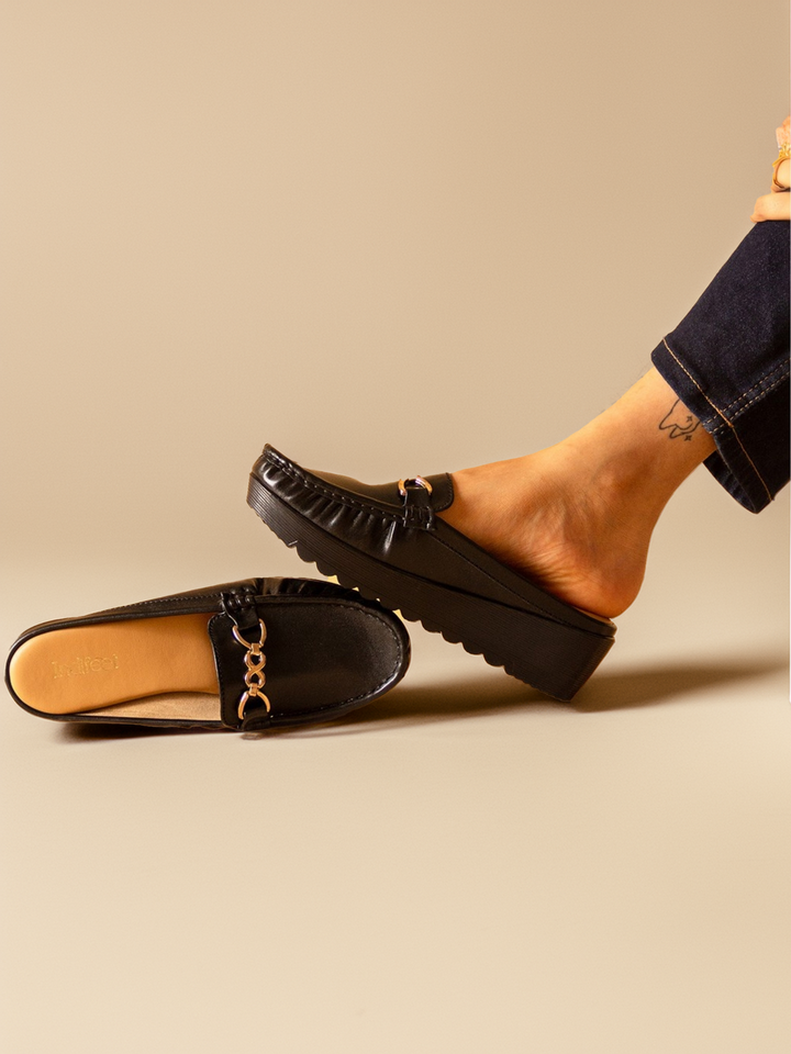 Black Vegan Ballerina Shoes