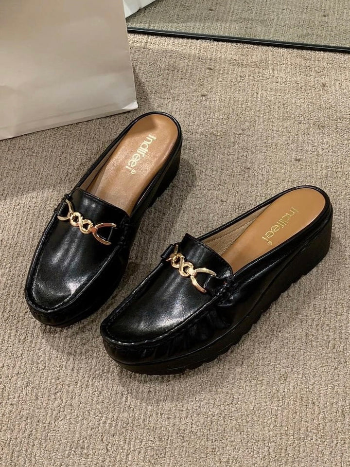 Black Vegan Ballerina Shoes