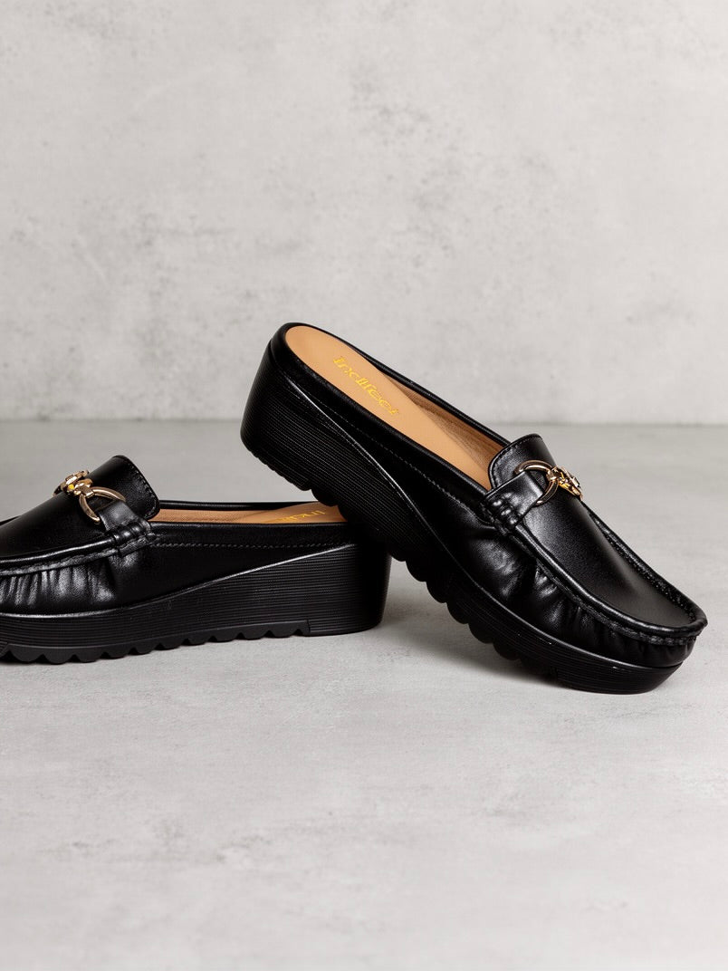 Black Vegan Ballerina Shoes