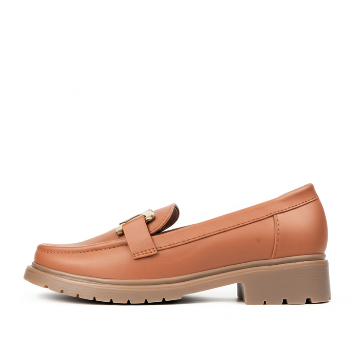 Loafer Formal Shoes in Tan