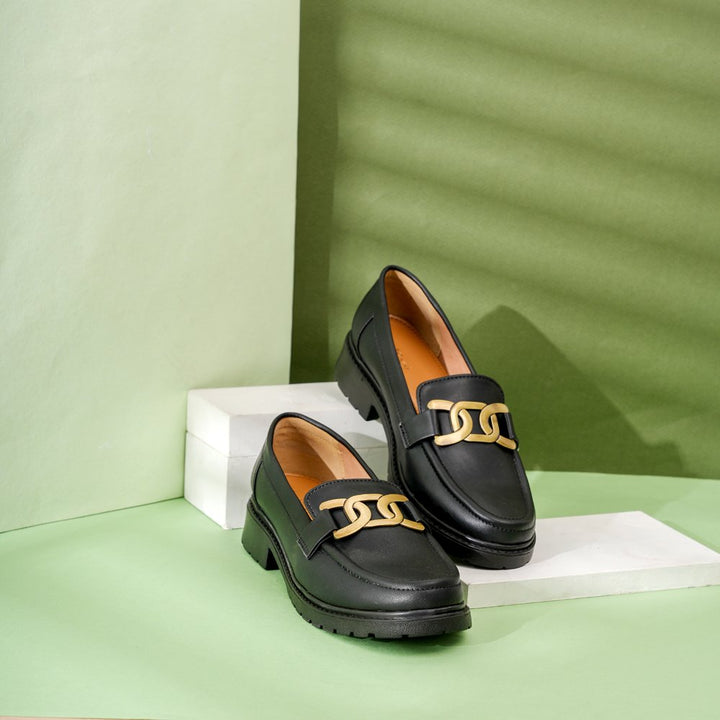 Black Formal Shoe Vegan Leather