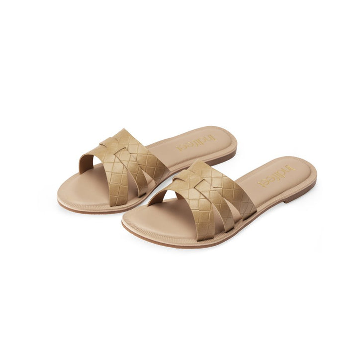 Neutral Beige Flats