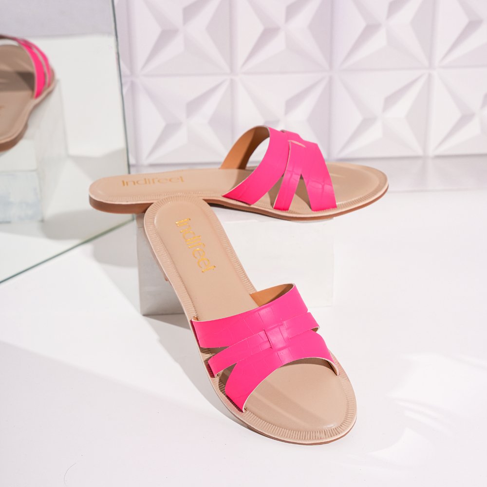 Hot Pink Flats