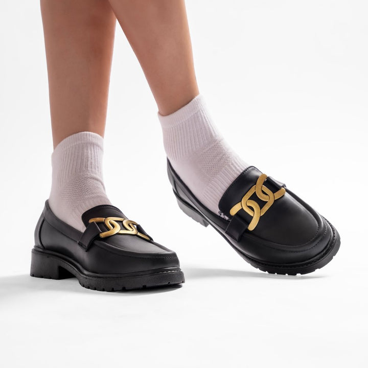 Black Formal Shoe Vegan Leather