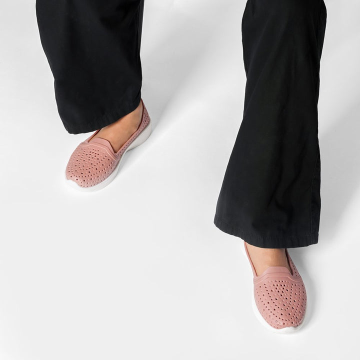 Rubber Flat Ballet Peach