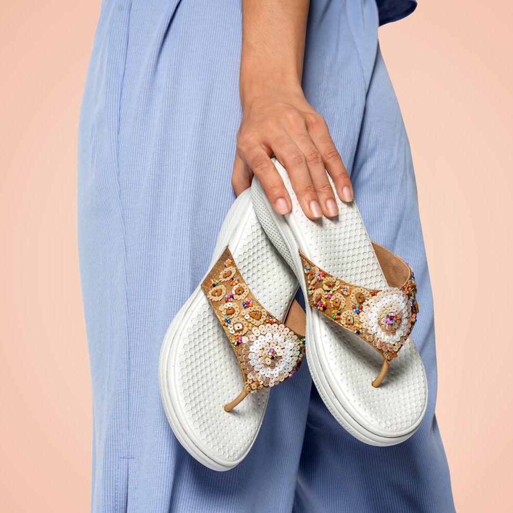 Beige Extra Comfort Slippers