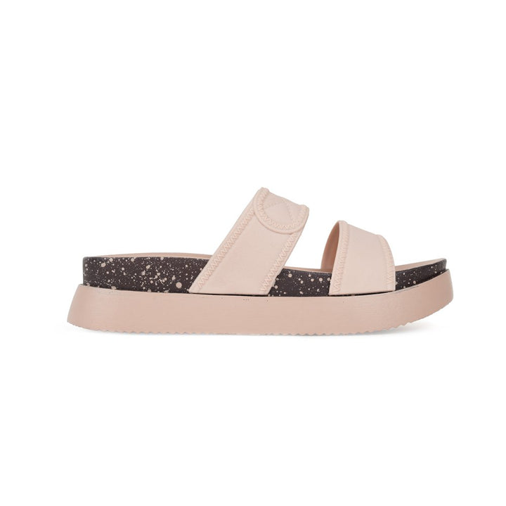 Baby Pink Matt Strap Sliders