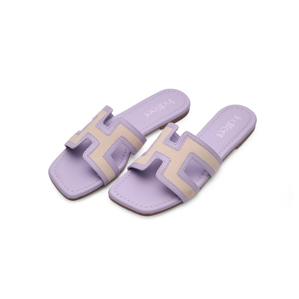 Lavender & Black Designer Slides