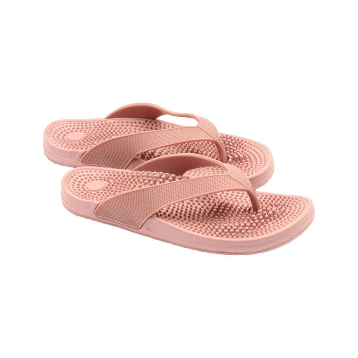 Pink Accu Pressure Slippers