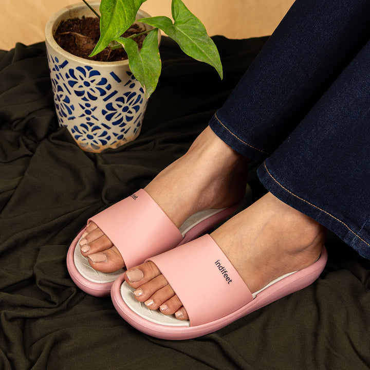 Peach Rubber Sliders