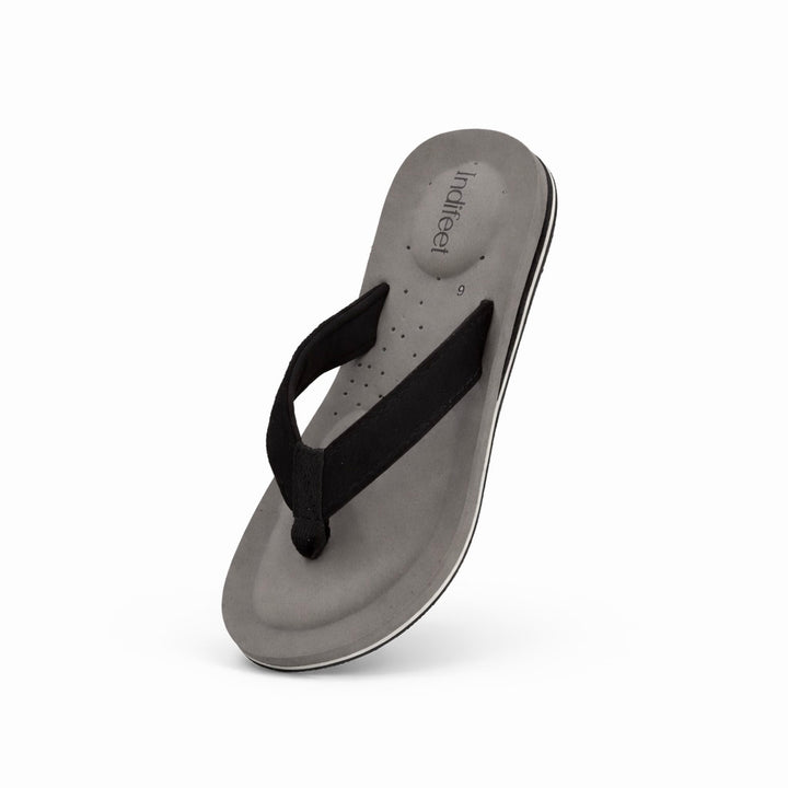 Dark Grey Orthopedic Slippers with extra cushion
