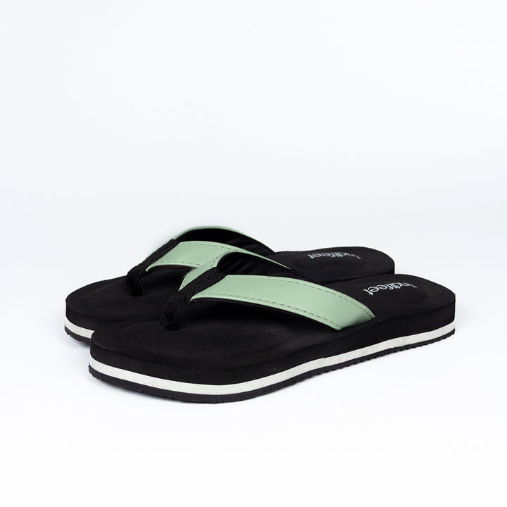 Green Orthopedic Medical Slippers with extra cushion - Indifeet