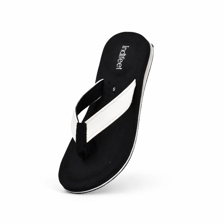 White Orthopedic Slippers with extra cushion